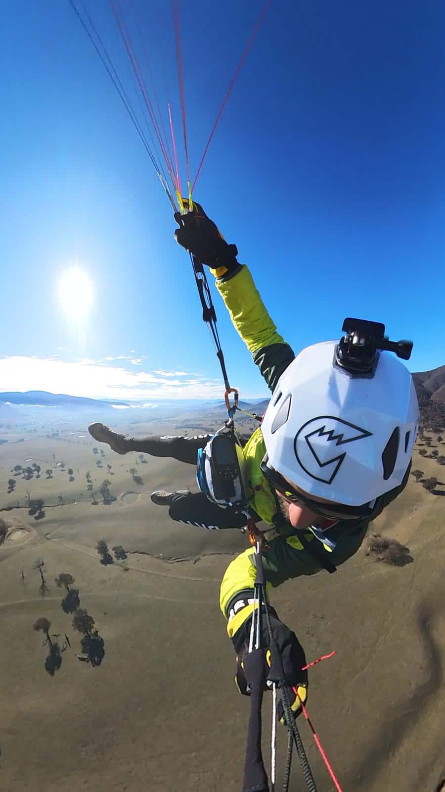 Danilo Callegari in the sky