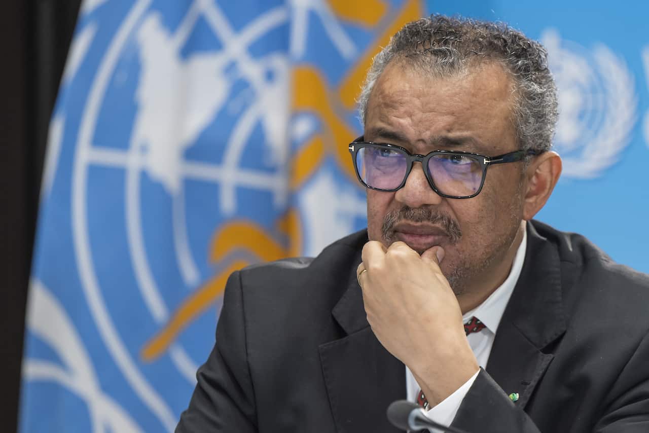 World Health Organization Director-General Tedros Adhanom Ghebreyesus