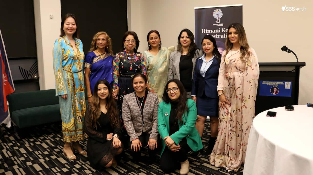 Attendees at the women empowerment event organised by Himani Kosh Australia in Sydney on 10 August 2022.