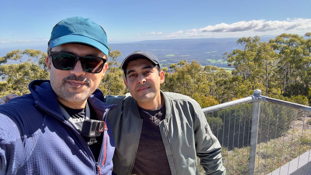Founders Najam UsSaqib and Syed Hassan lead Hiking Tribe, a diverse community with participants from 37+ nationalities and speakers of 32+ languages.