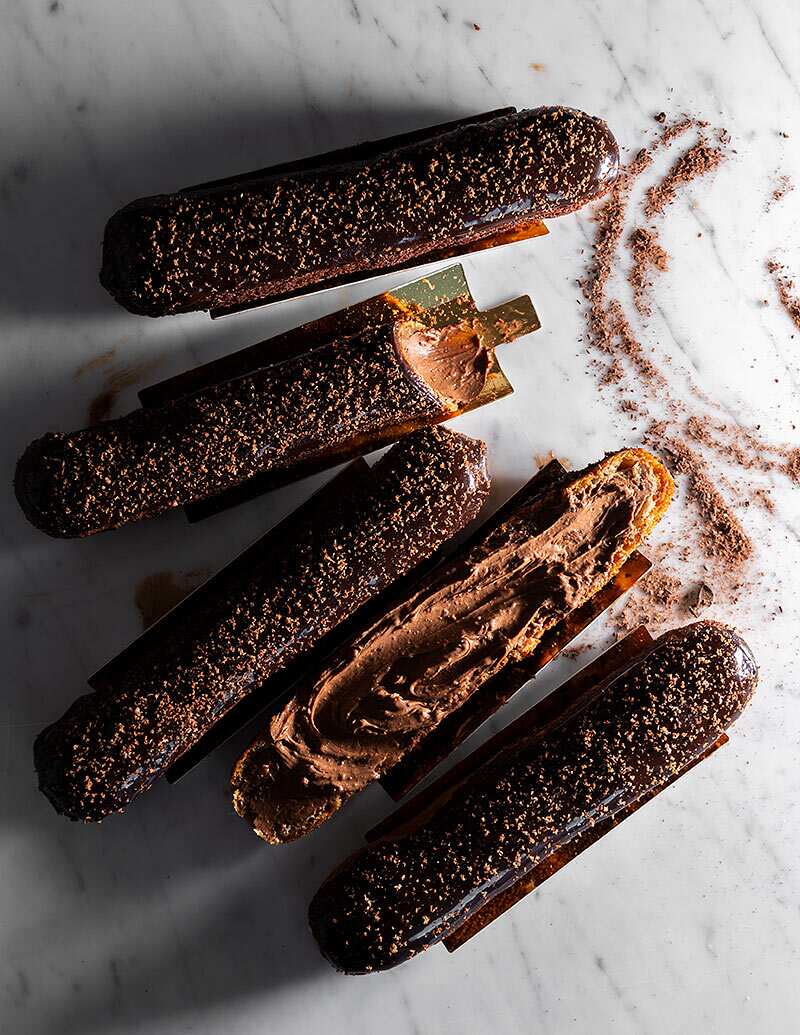 Eclair aux chocolat