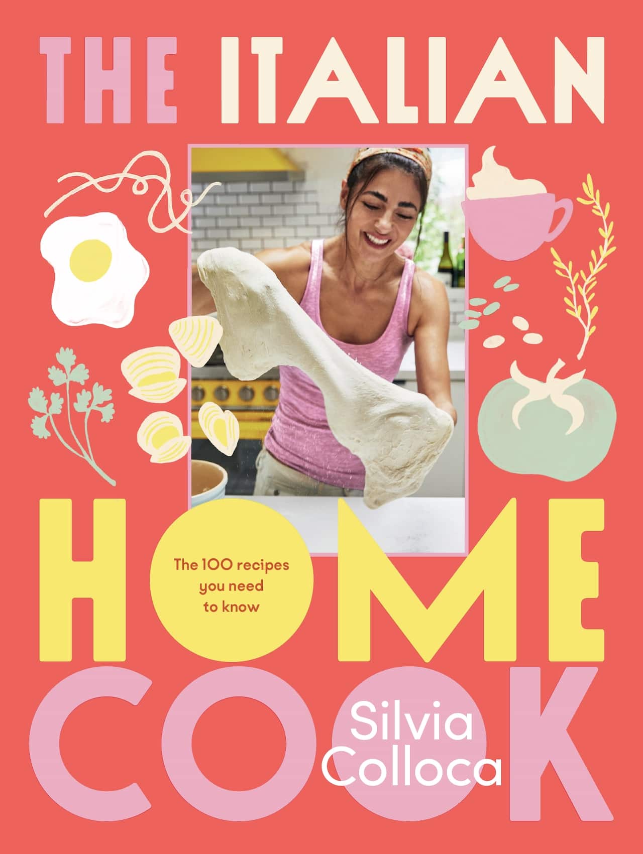 La copertina del libro The Italian Home Cook