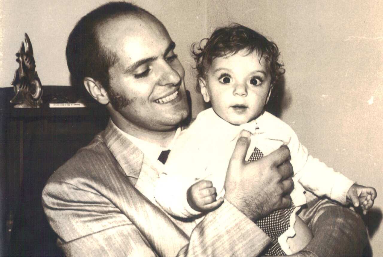 1970 Gaetano Rando con il figlio Felice.jpg