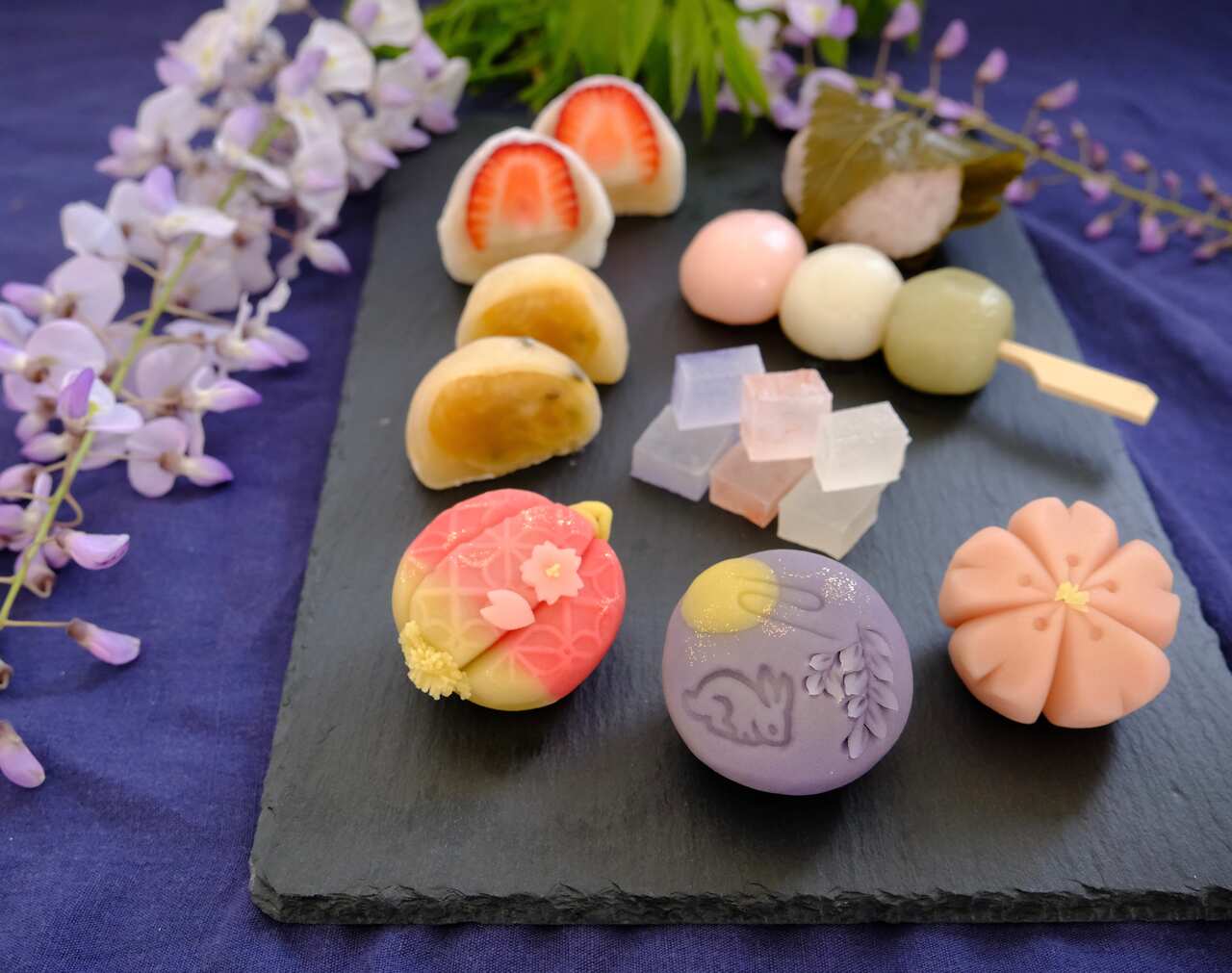 Assorted Wagashi by MinnieSweets