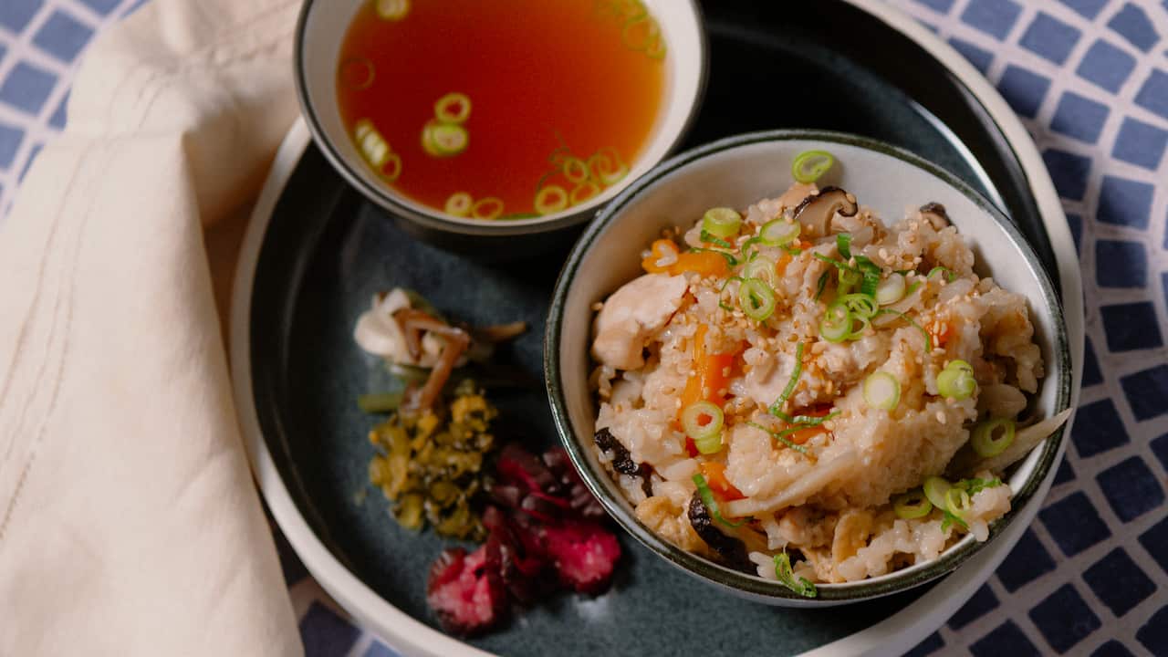 Japanese mixed rice
