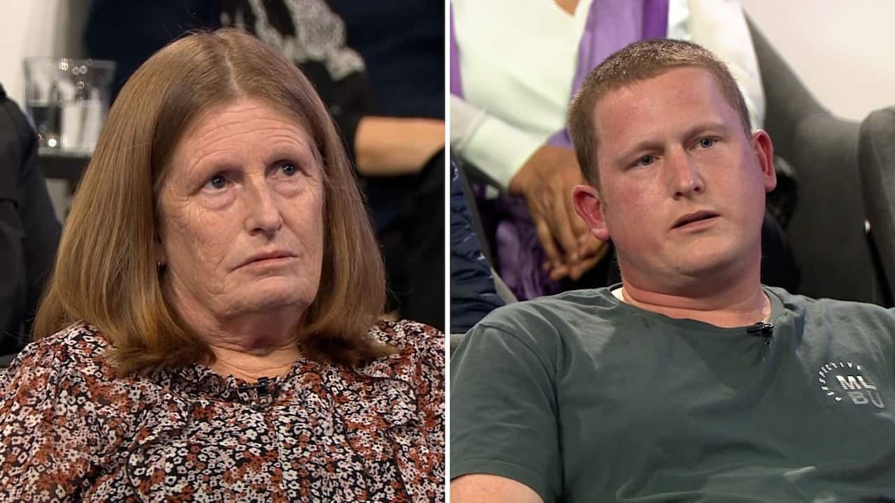 Debbie and her son, Chris.