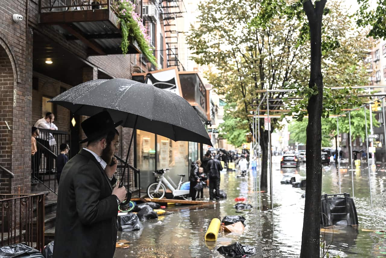 Flash flood hit New York