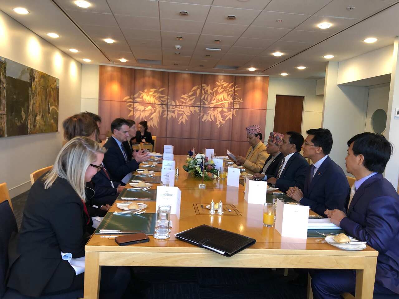 Bilateral consultation Mechanism meeting was held between Nepali official and officials from DFAT