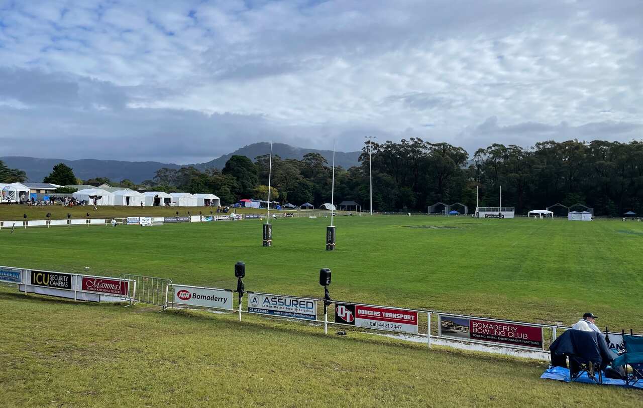 Field 1 at Bomaderry looking the goods