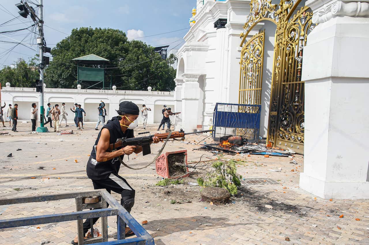 Gen Z Protest in Kathmandu, Nepal - 01 Jan 2000