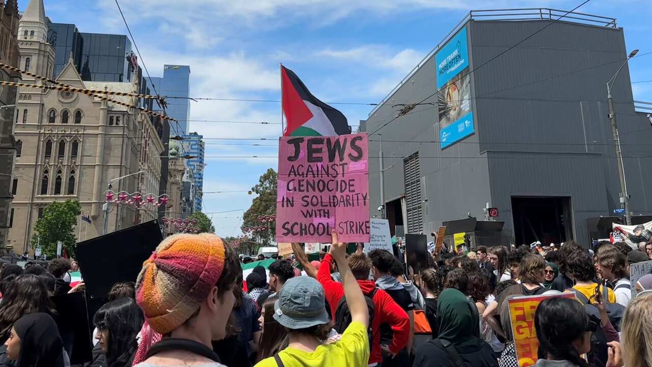 Melbourne student strike