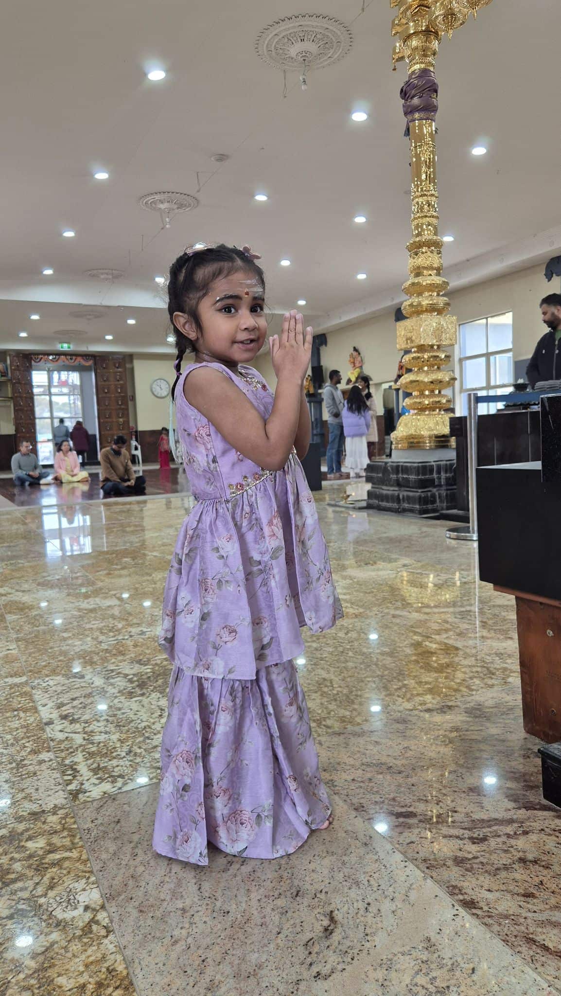 Jhanvi, now three and very active