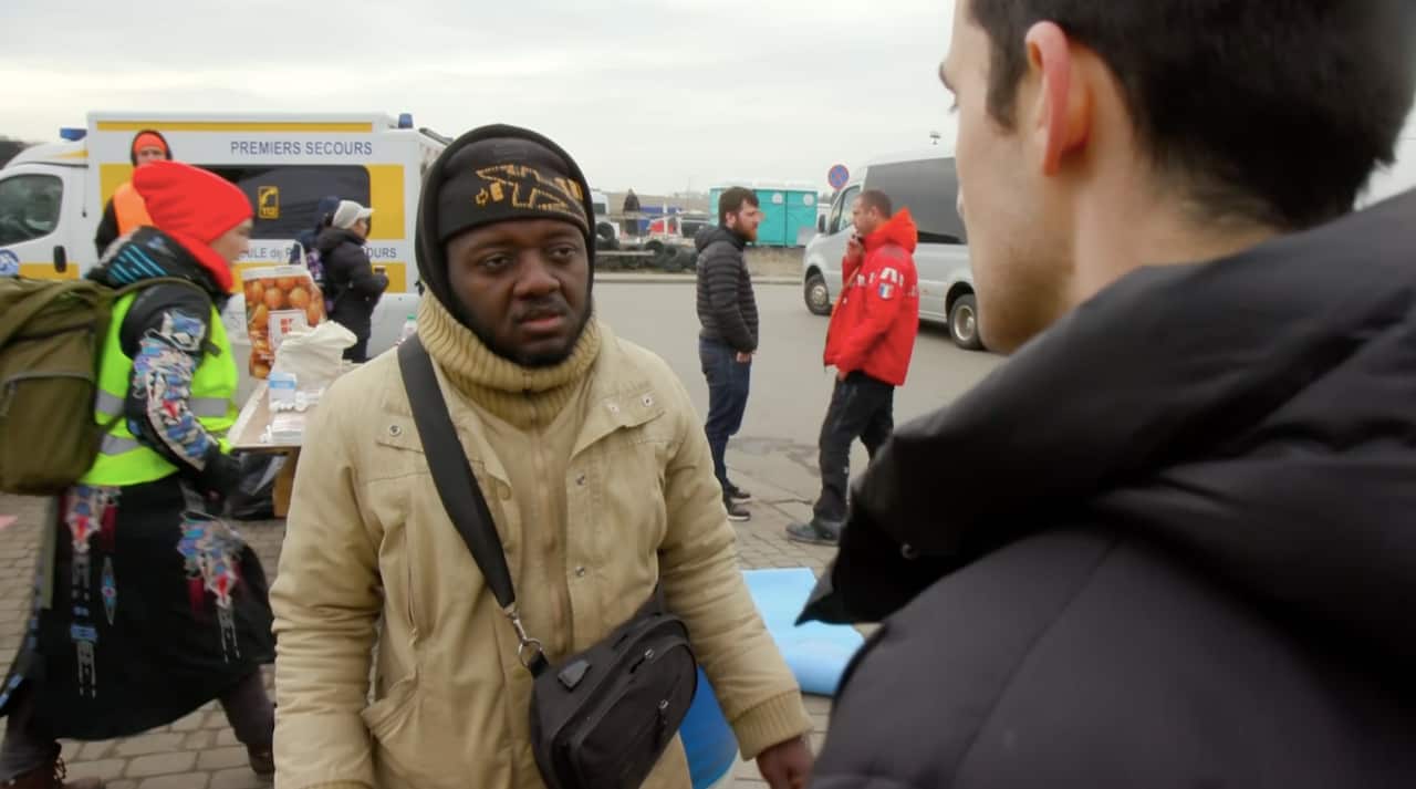 Jules walked for three straight days in freezing conditions to reach Poland