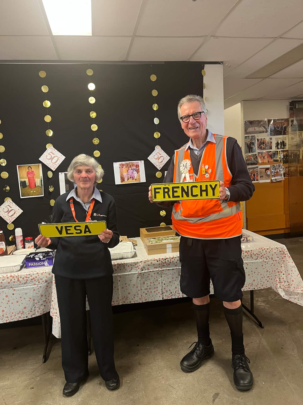 Jean-Paul Sinclair and Vesa Grujoska NSW Trainlink