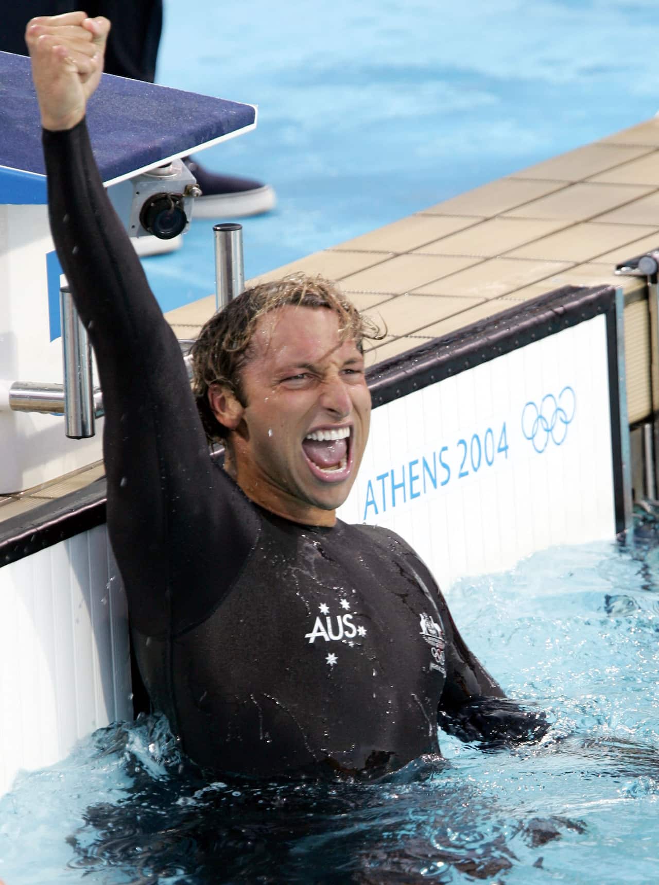 Athens 2004 Olympic Games - Day 3 - Swimming - Men's 200m Freestyle Final