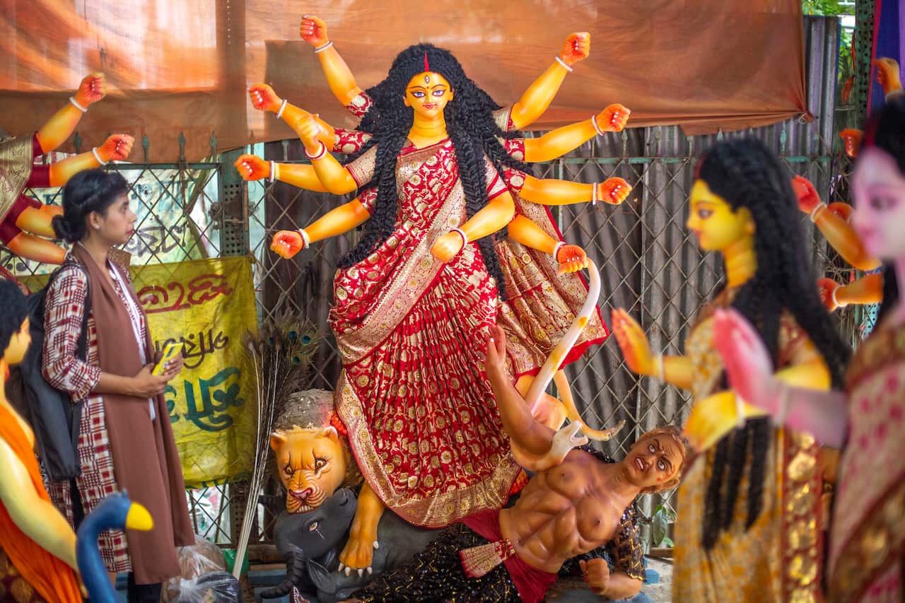 BANGLADESH BELIEF DURGA PUJA FESTIVAL