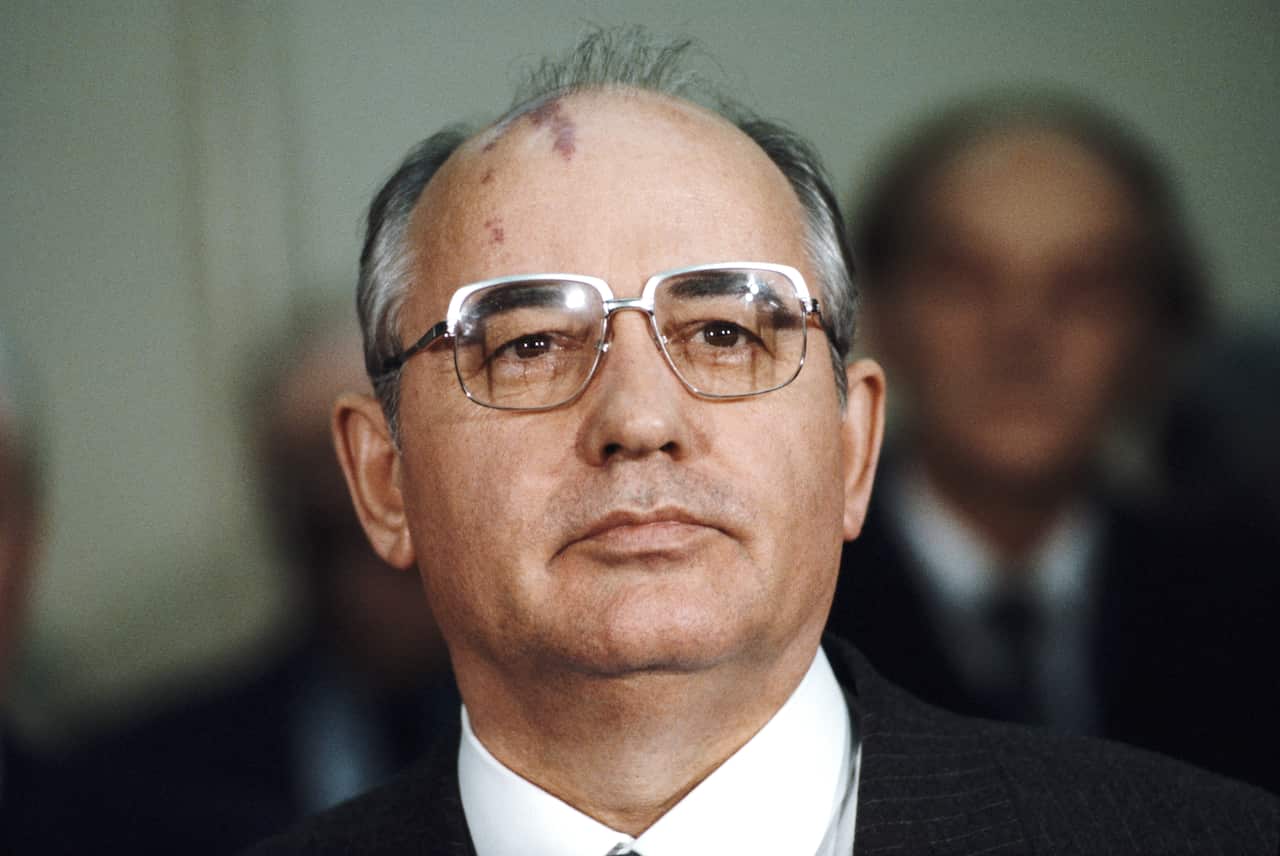 Former Russian president Mikhail Gorbachev