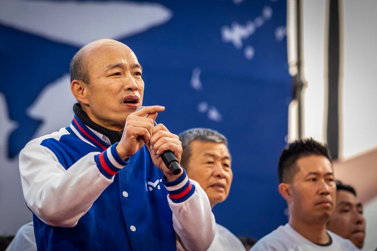 Taiwan: KMT Presidental Election Rally in Kaohsiung