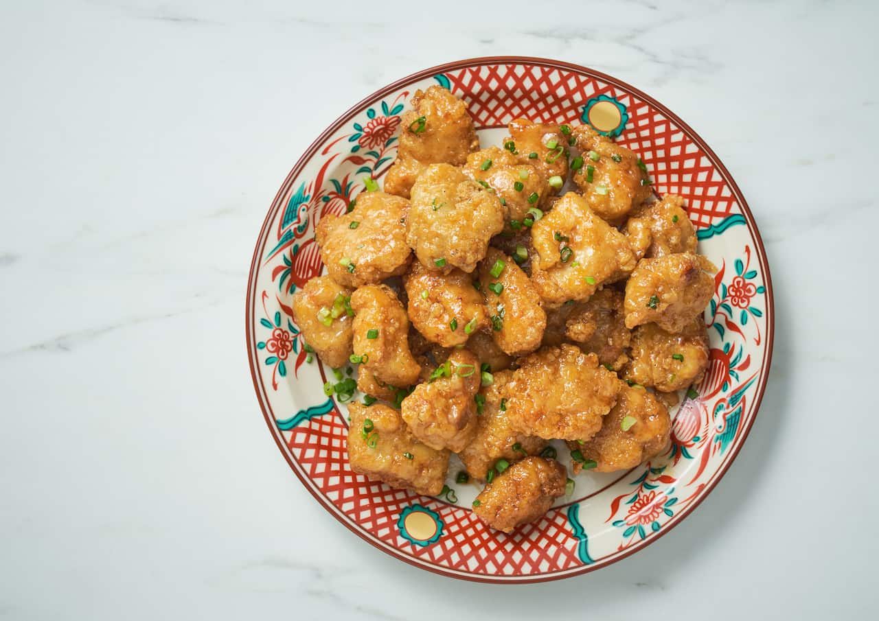 Chinese honey chicken