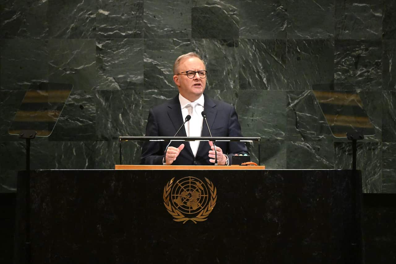 ANTHONY ALBANESE UNITED NATIONS