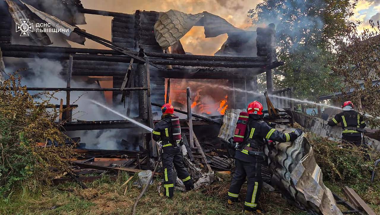 Russia launches massive drone and missile barrage across Ukraine
