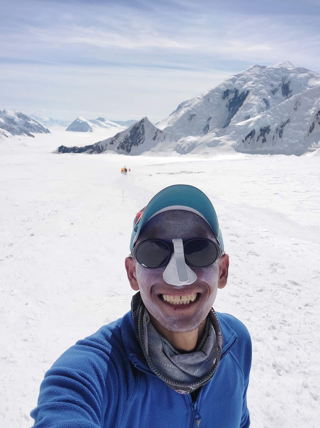 Fandhi Achmad on the mountain