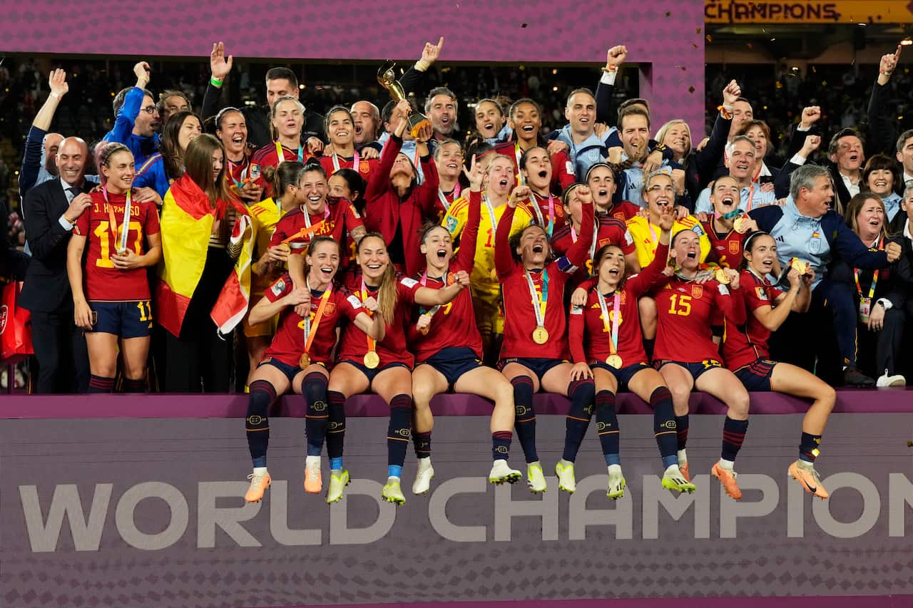 WWCup Spain England Soccer