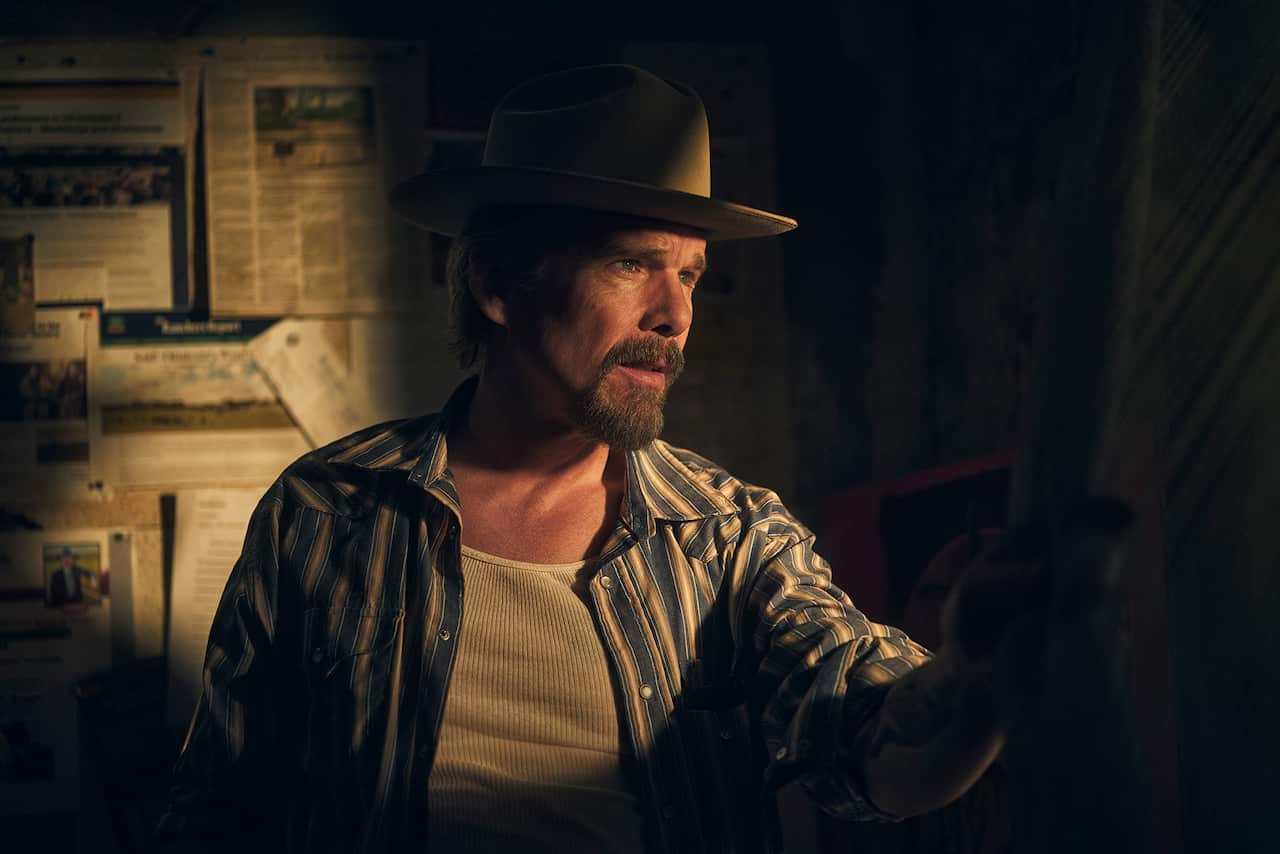Ethan Hawke as Lee Raybon in 'The Lowdown'.