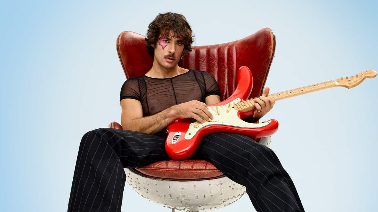 Go-Jo is the solo project of Marty Zambotto. The emerging popstar is fast becoming a superstar, charming everyone he meets on the Eurovision pre-party circuit from Amsterdam to London to Madrid. (Photo credit_ Nick Wilson).png