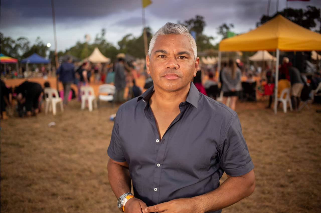 John Paul Janke at Garma Festival. 