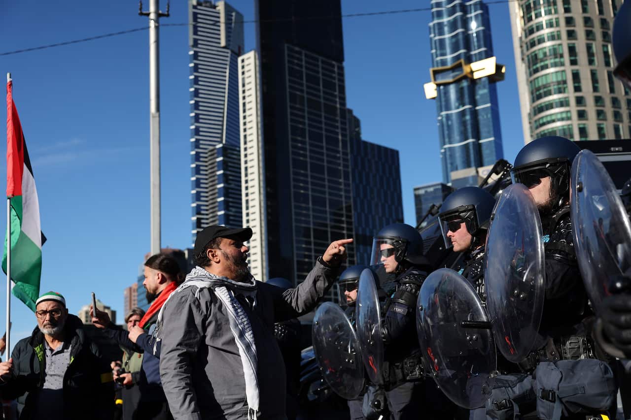 PRO PALESTINE RALLY MELBOURNE