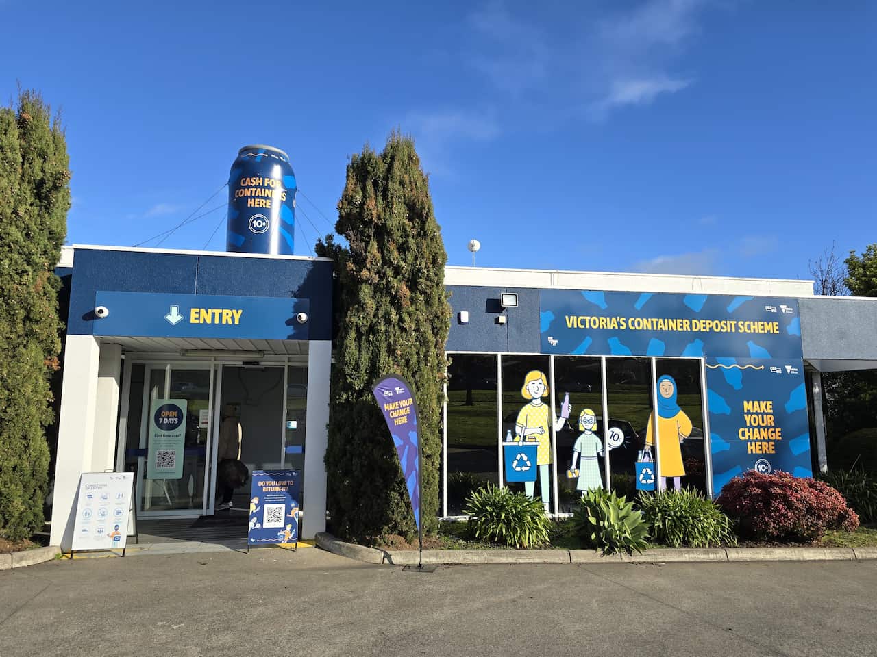 빅토리아주 리턴잇(Return it) 할람 지점. Credit: SBS Korean