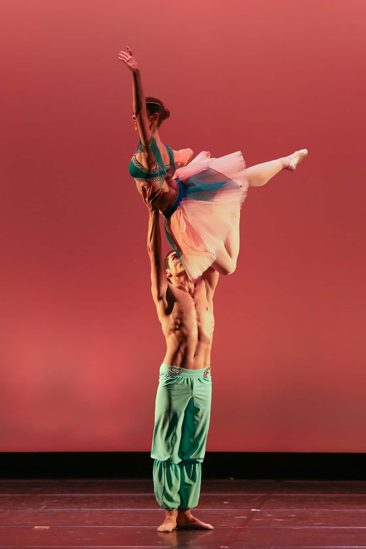 Mariangela De Rosa in scena.