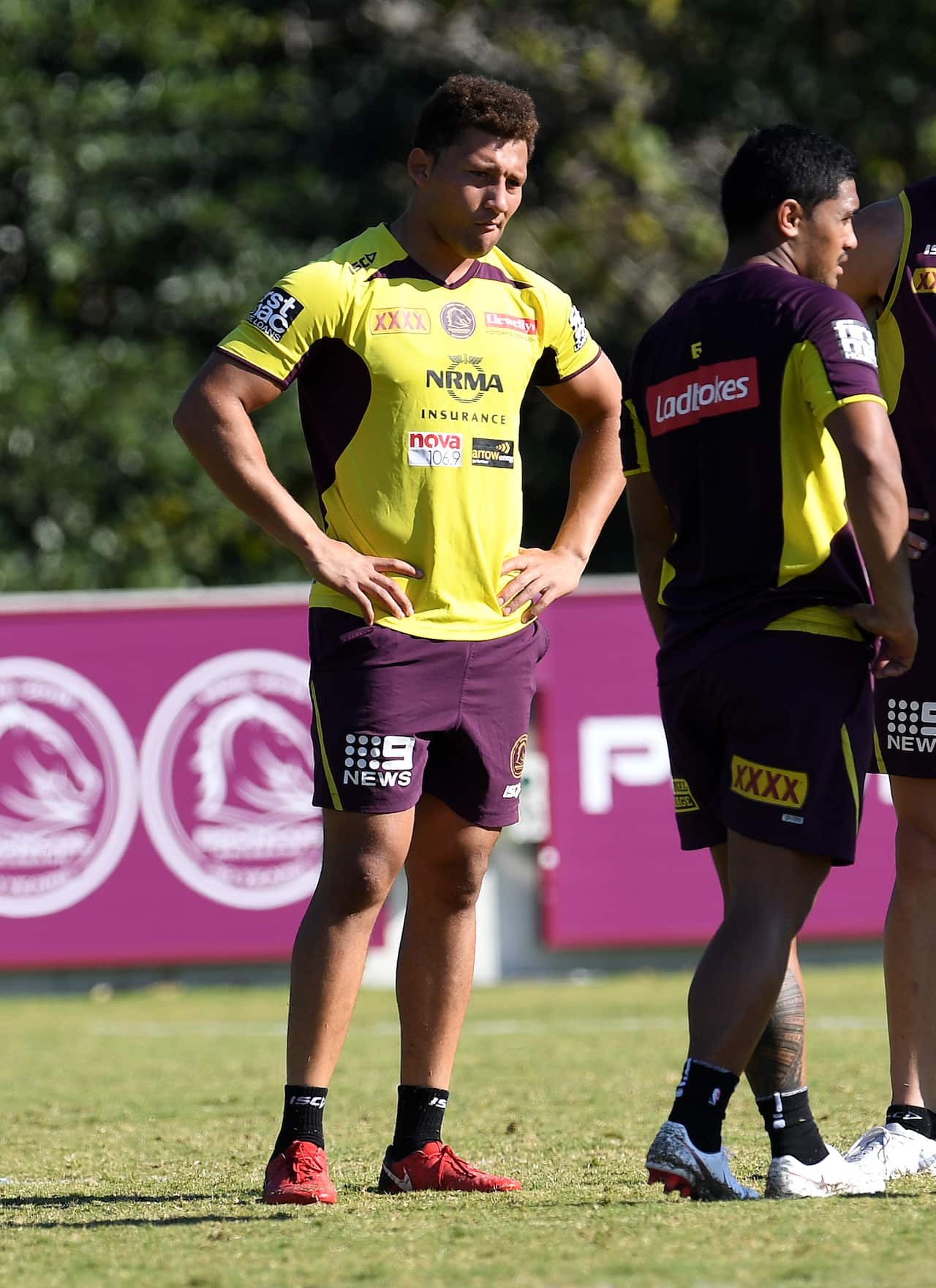 NRL BRONCOS TRAINING