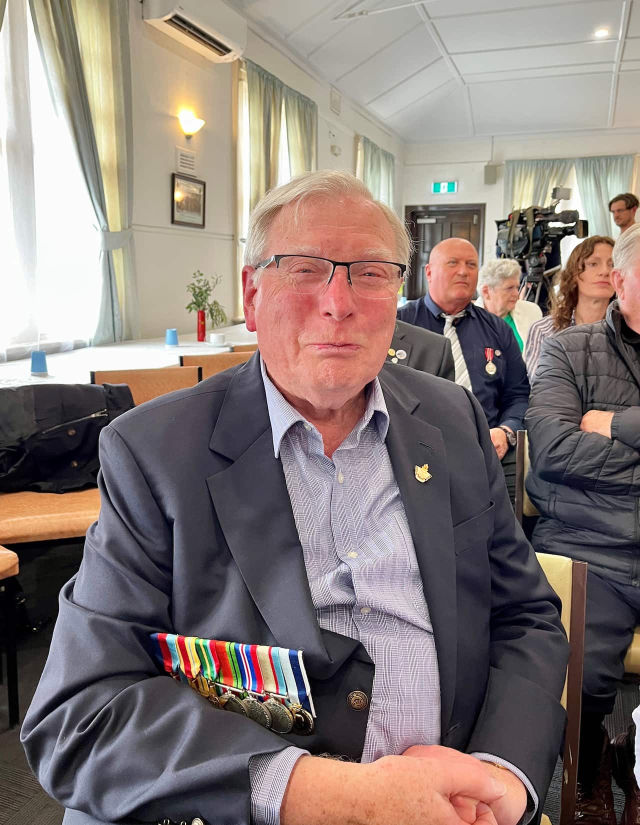 Peter Getes, son of veteran Victor Getes