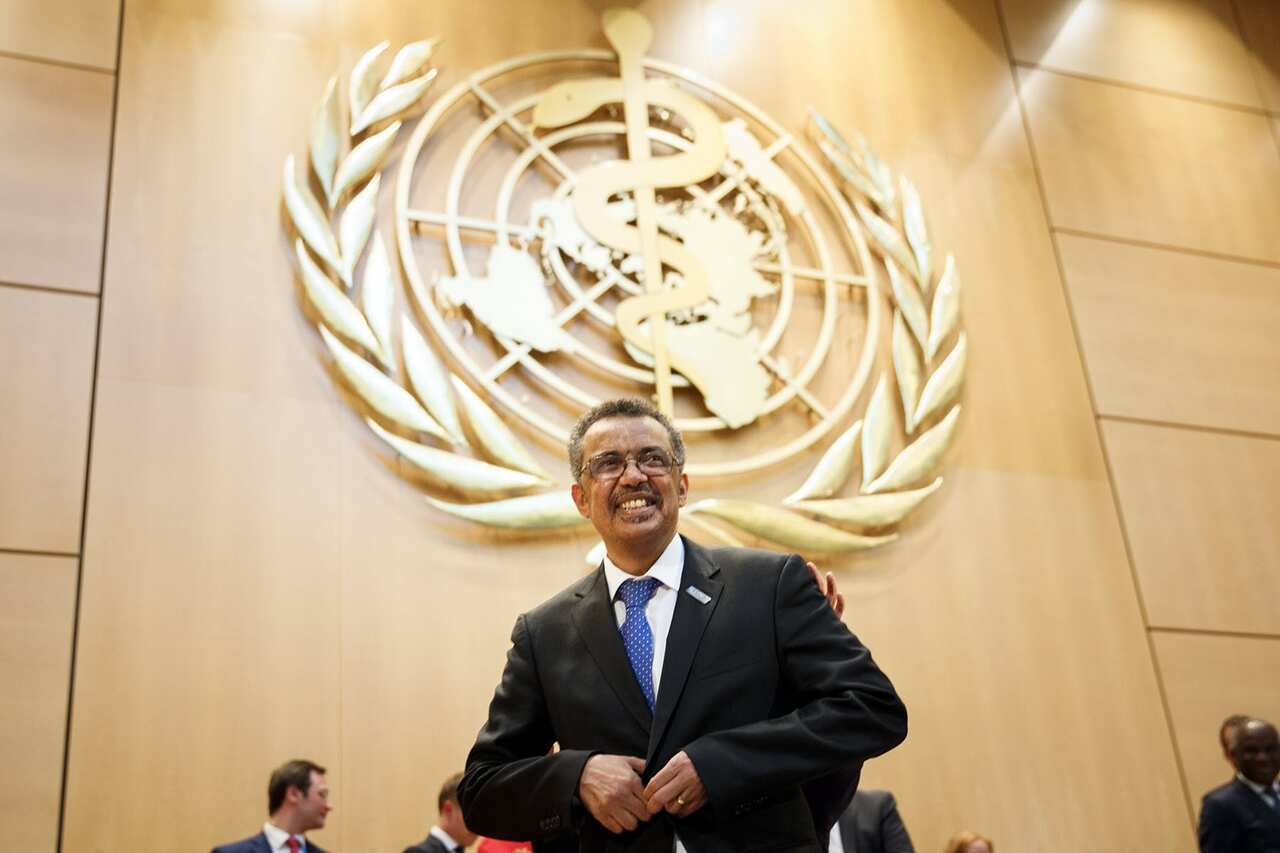Dr Tedros Ghebreyesus when he was elected in 2017 (AAP).jpg