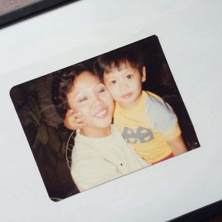 Siegfrid Bacani _ Teresa Gueco Bacani (Mother) 1987, Quezon City, prior to emmigrating to Australia.jpg