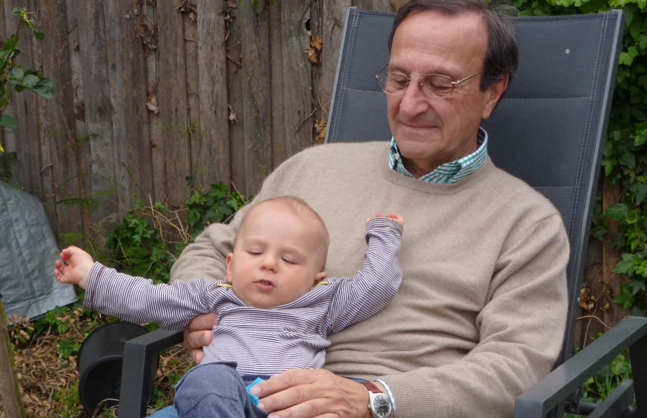 Fabio Carosone col nipote.jpg