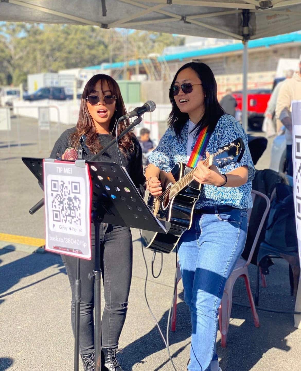 Sydney busker Kaydin Umali