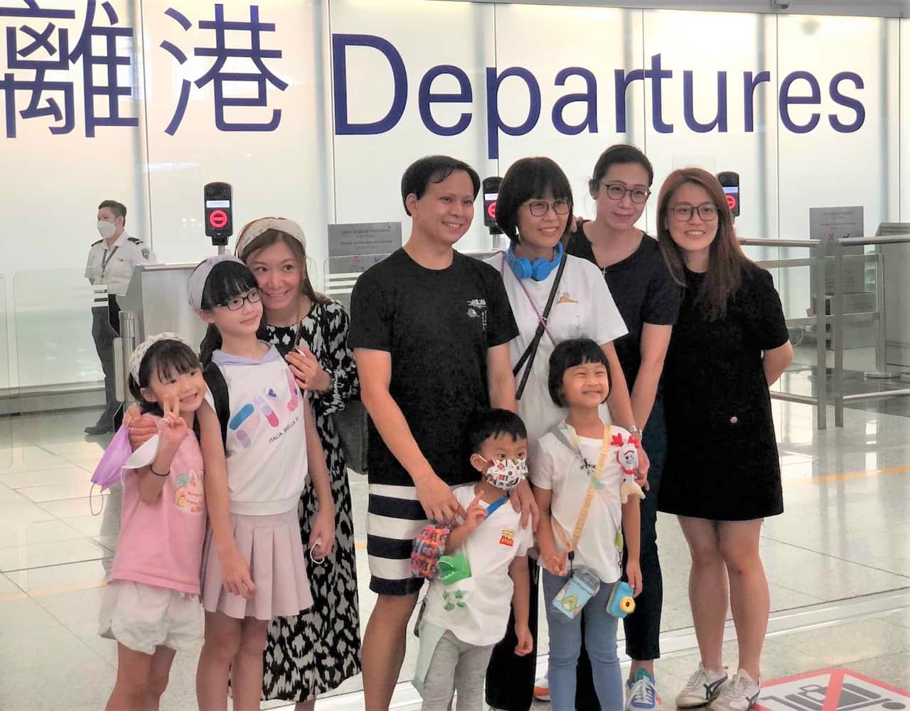 Terre and family departedfor Darwin in September, 2022