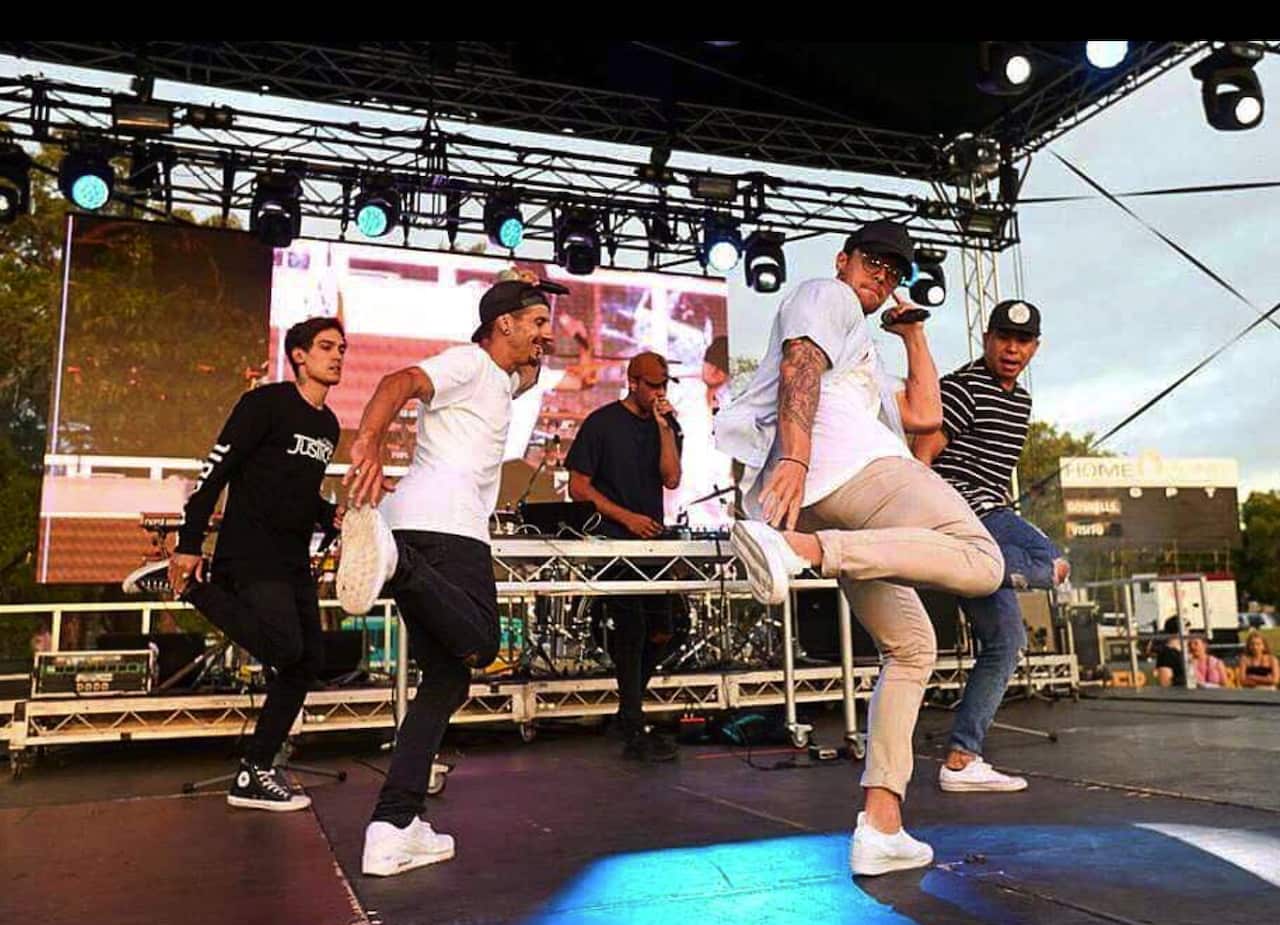Justice Crew | Photo from John Pearce's Instagram account