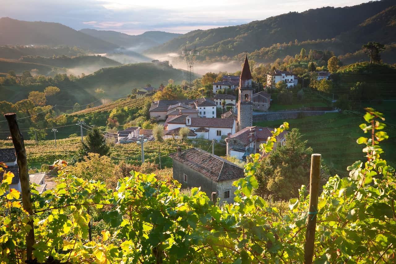 Rolle Village & Prosecco Vineyards, Veneto, Italy