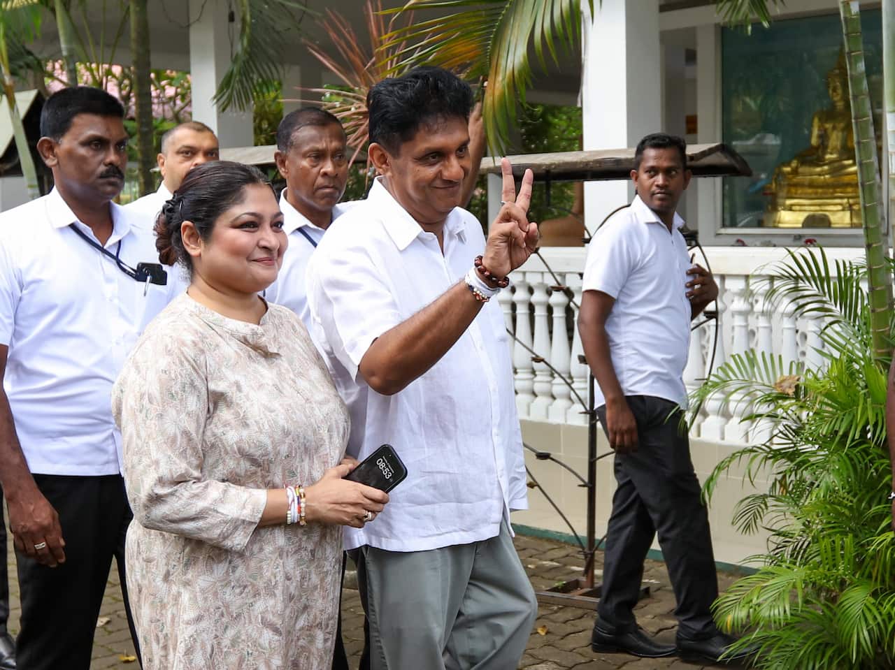 Sri Lanka holds presidential election	