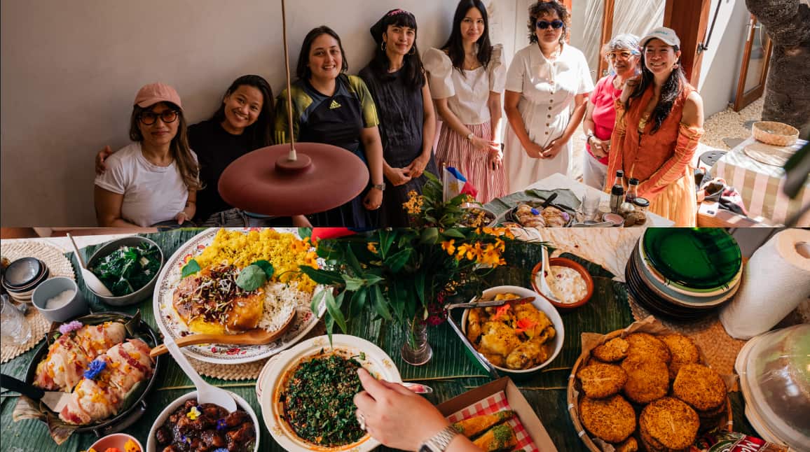 Gatherings over food at the Magenta House