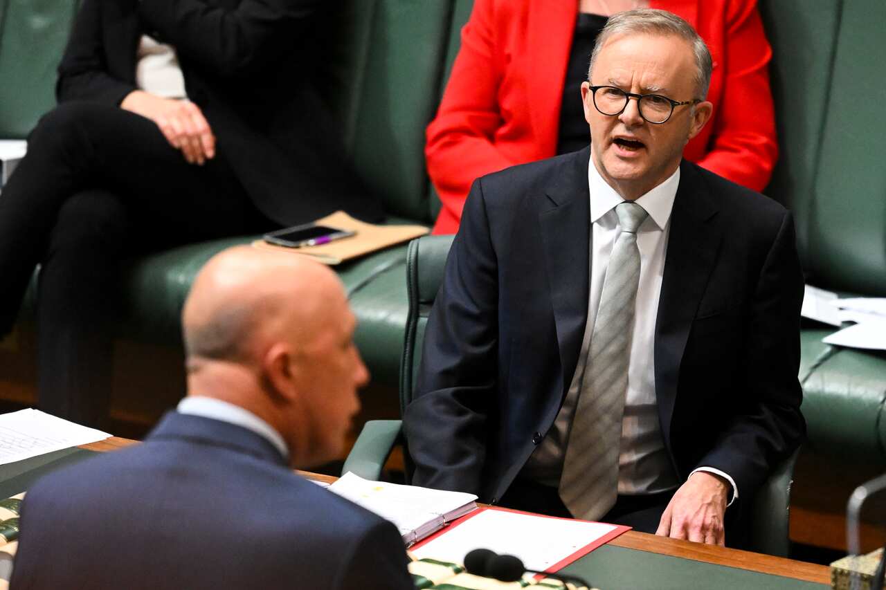 Opposition Leader Peter Dutton and Prime Minister Anthony Albanese. 