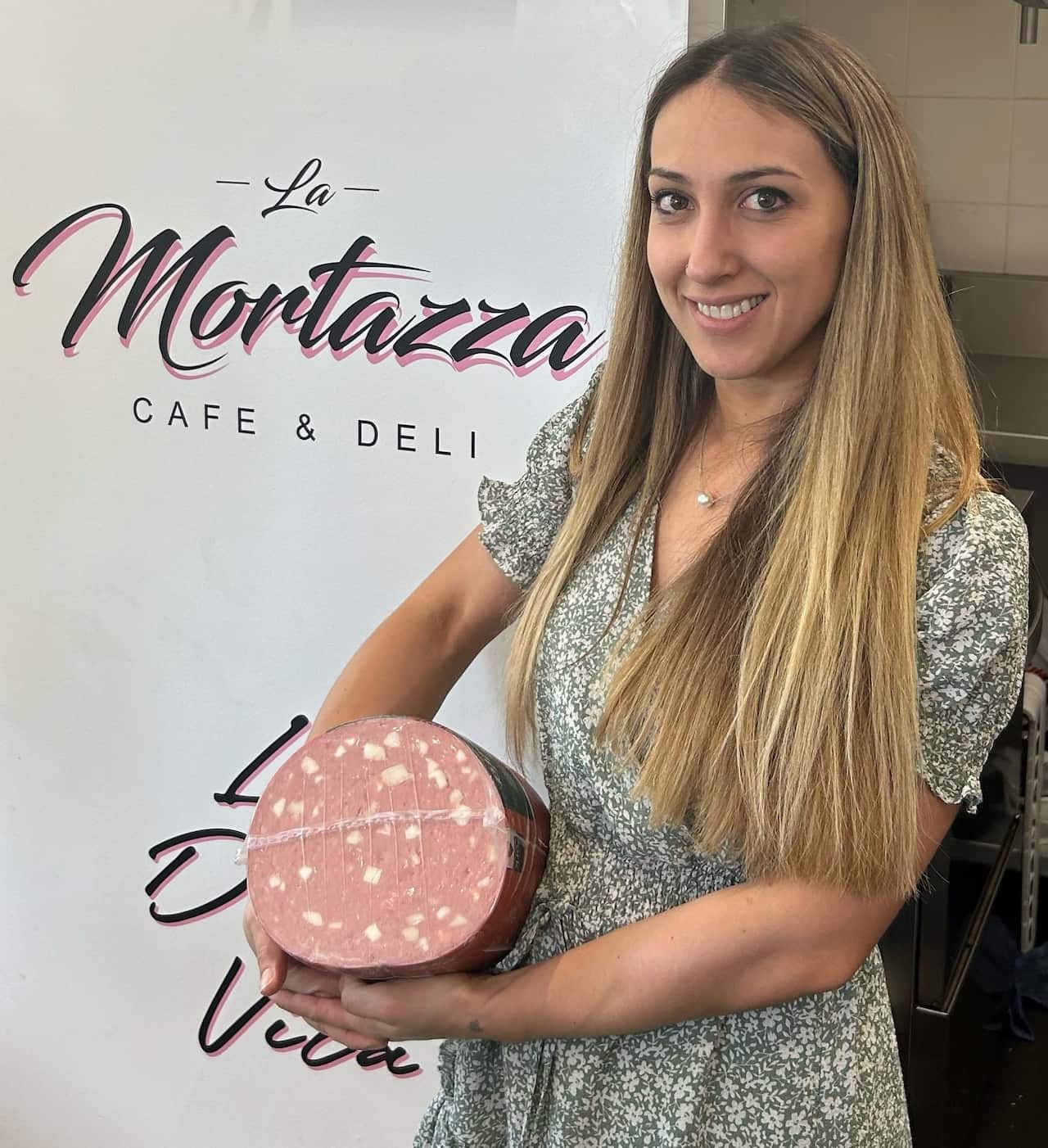 Raffaella D'Alonzo in her cafe in Perth.