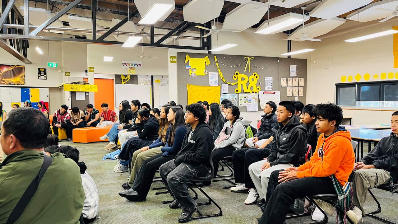 Karen language school. Photo: Shah Paung/SBS Karen