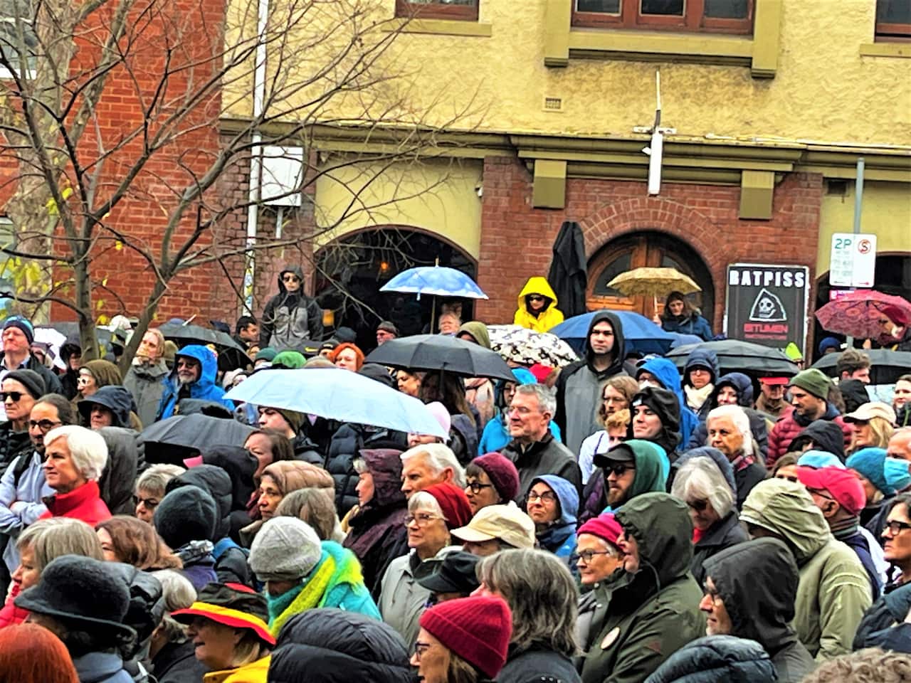 Attorney General Mark Dreyfus was among the thousands of people who joined a rally in Melbourne across Australia to show support for the Indigenous Voice to Parliament referendum 