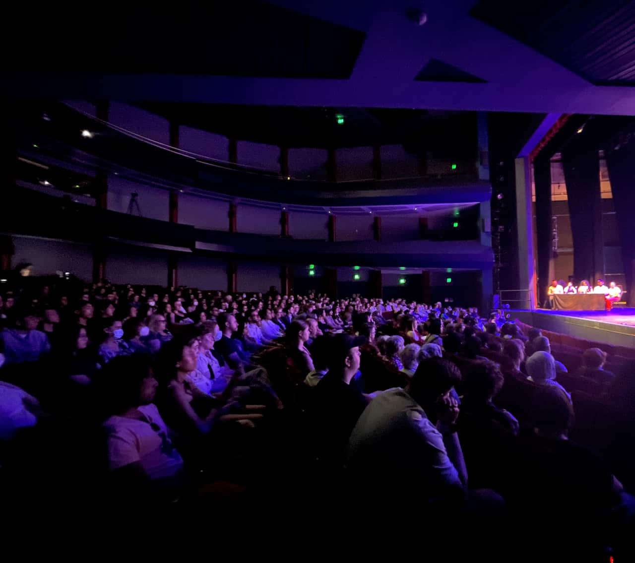 Theatre full of people