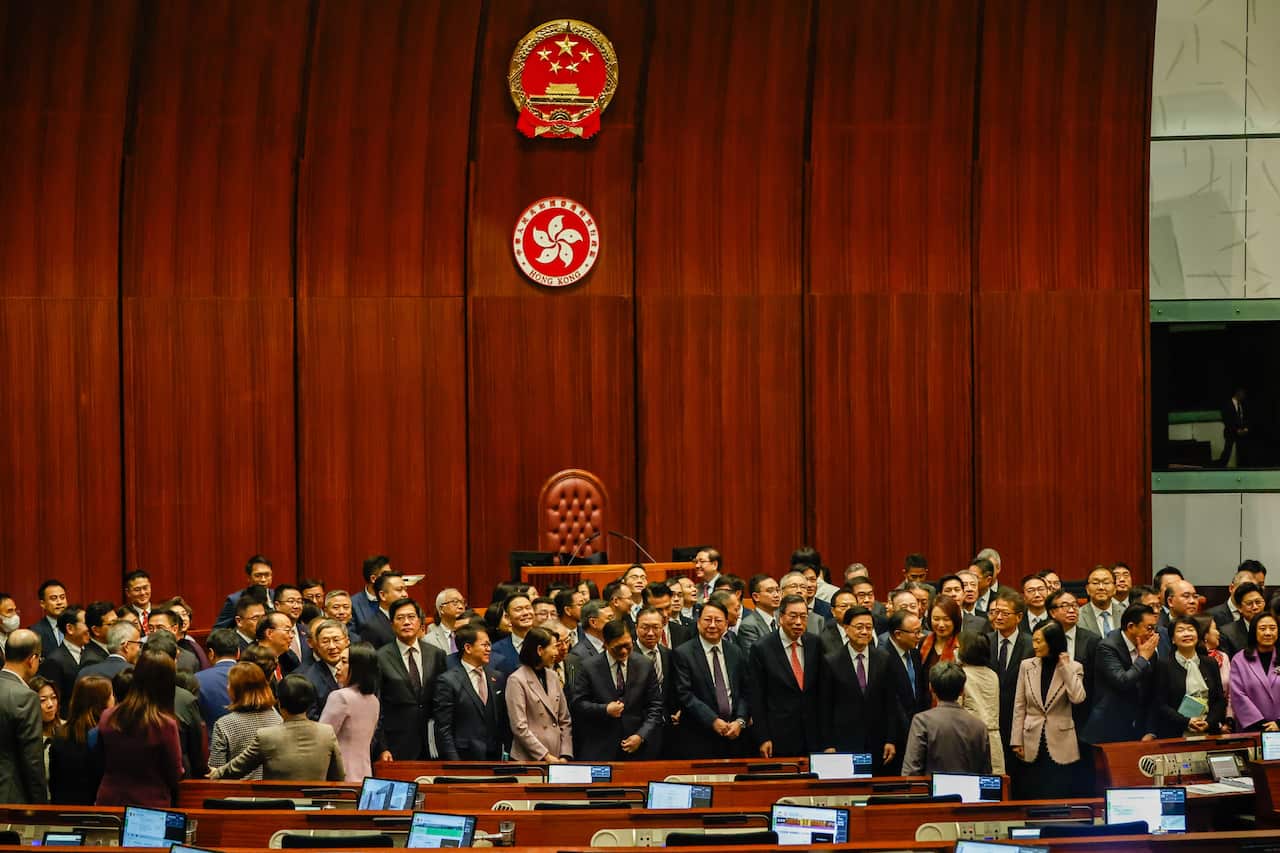 CHINA HONG KONG SECURITY LAW